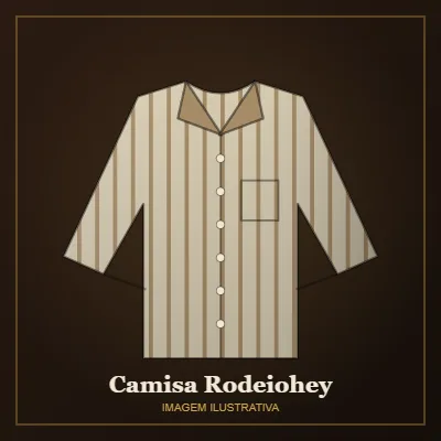 Imagem ilustrativa: Camisa Rodeiohey