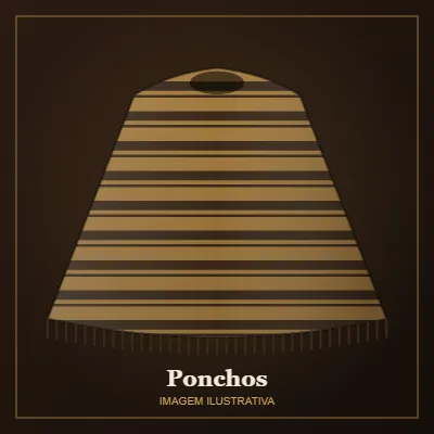 Imagem ilustrativa: Ponchos