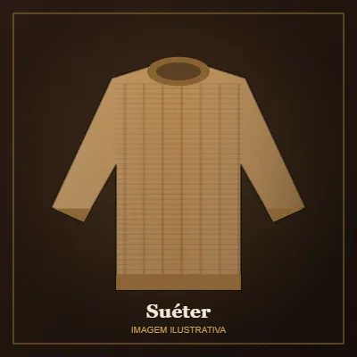 Imagem ilustrativa: Suéter